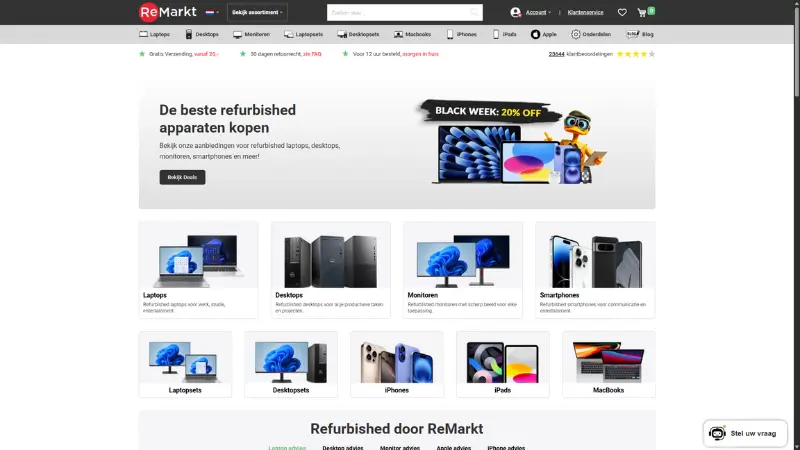 remarkt homepagina